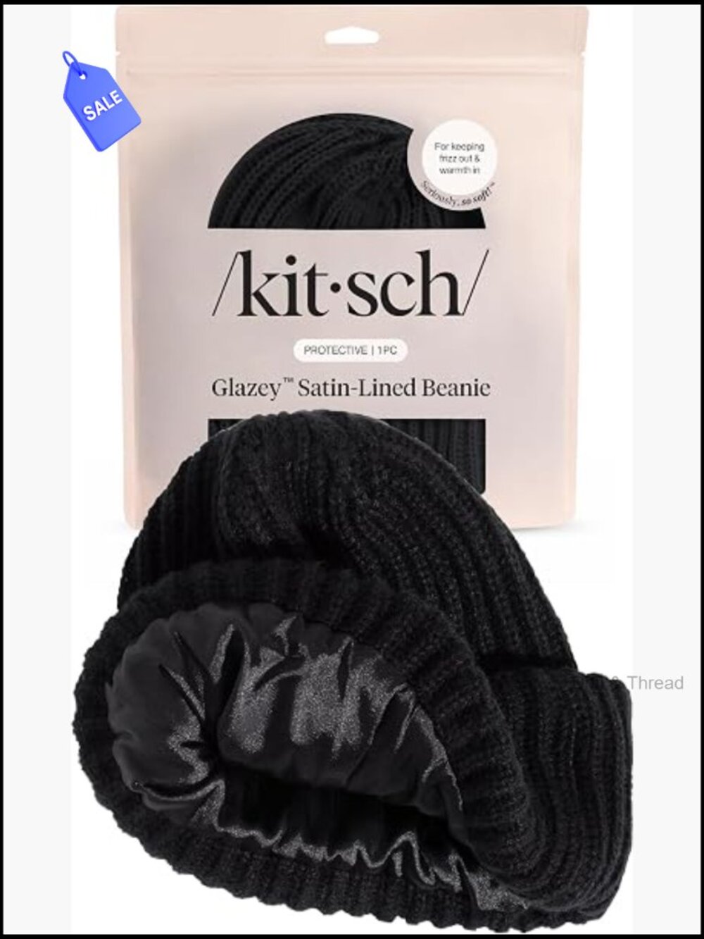 Satin Lined Beanie Anti Frizz Unisex Winter Hat Skullies & Beanies
